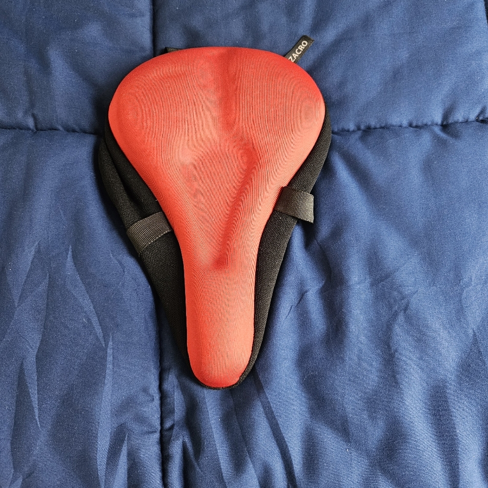 Red Bicycle Seat Cover